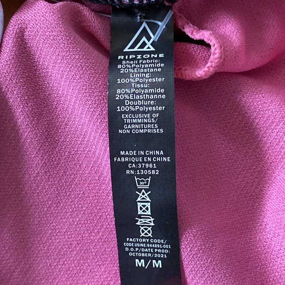 🌺NWT: RIPZONE✨ Women’s Stacey Floral High Neck Swimsuit Top - Size Medium - Picture 5 of 5